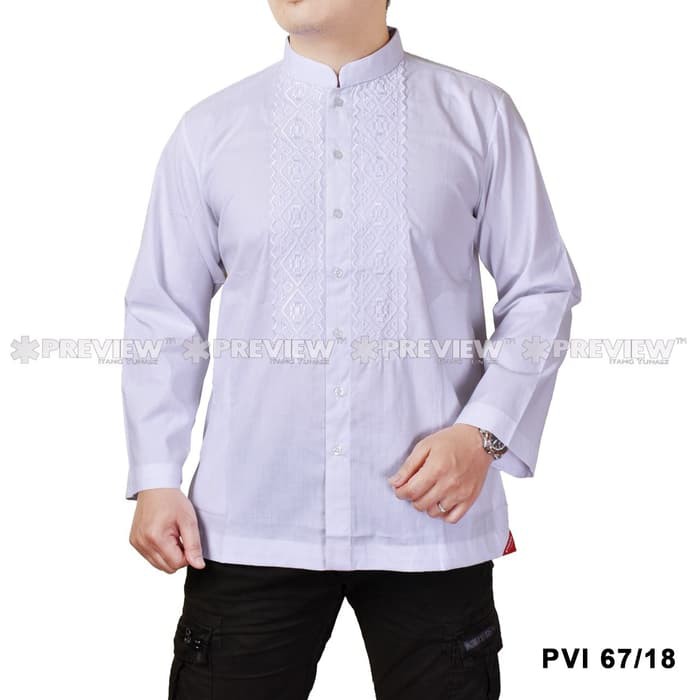 Preview Baju Koko Itang Yunasz PVI67/18A